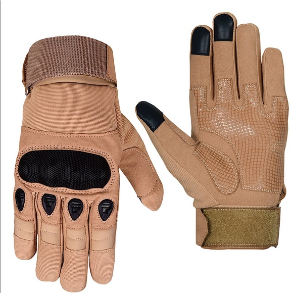 Military Motorcycle tactical touchscreen gloves - Picture 1 of 8